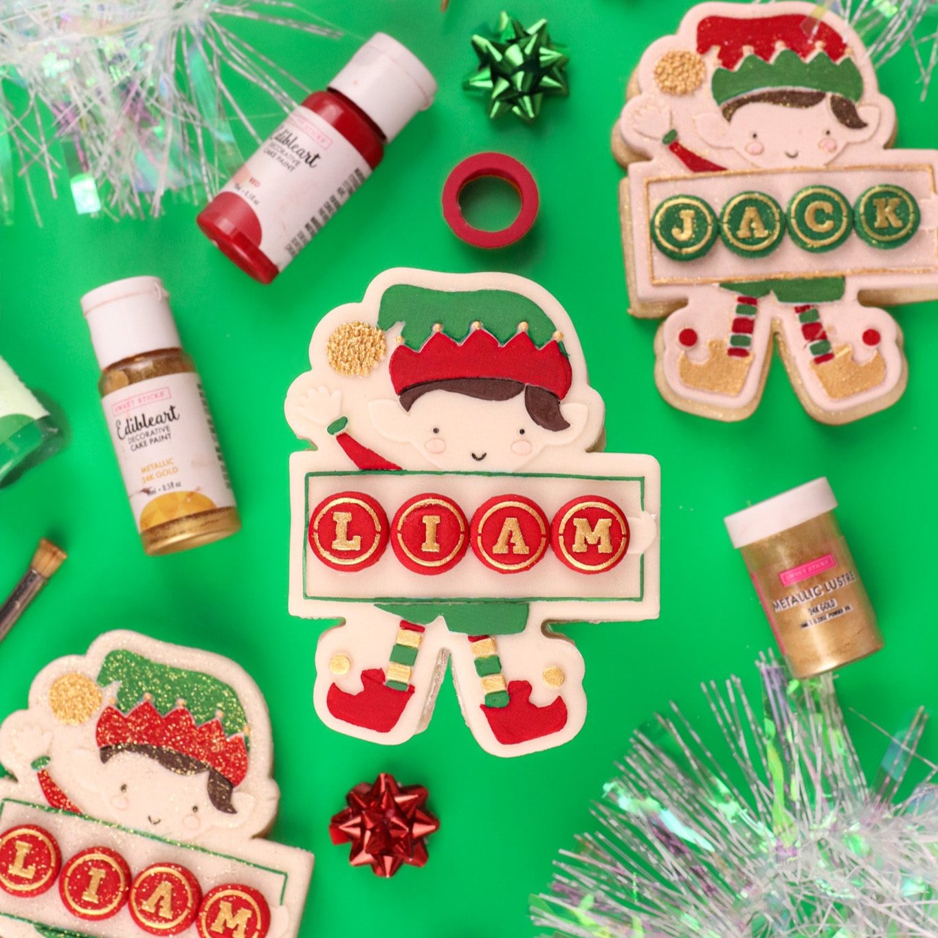 CHRISTMAS ELF COOKIE KIT