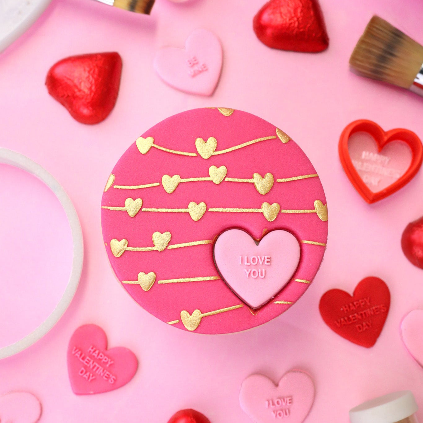 Valentine's I Love You Cookie Kit