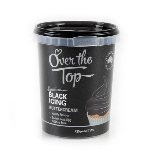 Black Icing Buttercream 425g