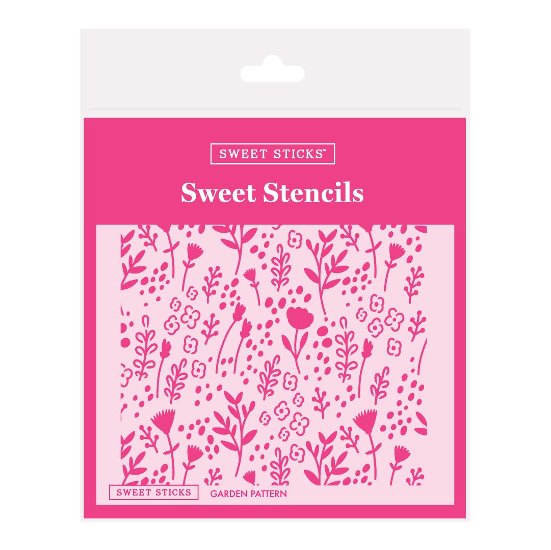 Garden Pattern Sweet Stencil — Sweet Sticks